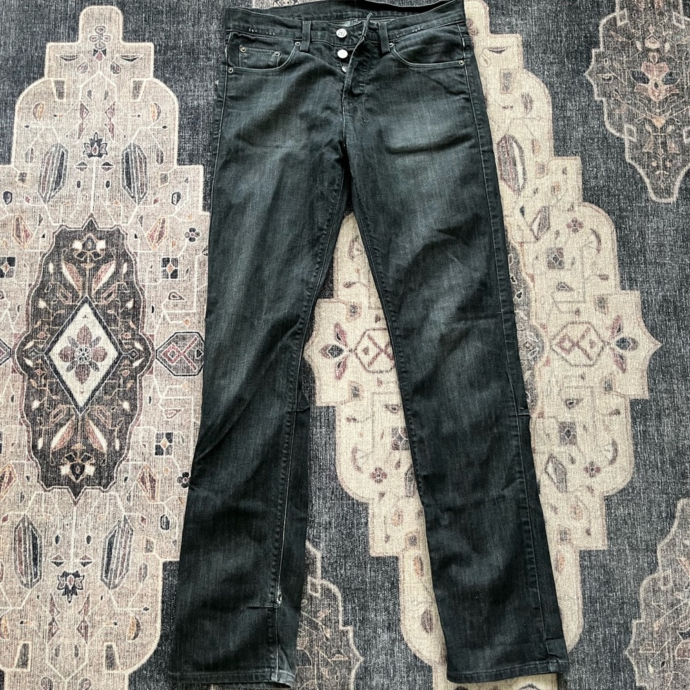 Ksubi black Charcoal Denim Pants